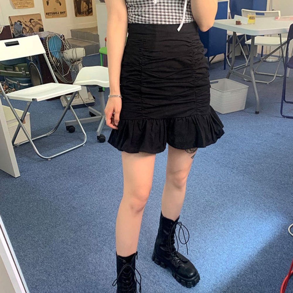 Chuu For Some Reasons Shirring Skirt